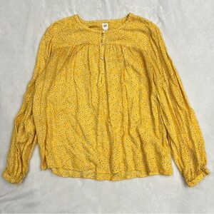 Yellow Gap Blouse